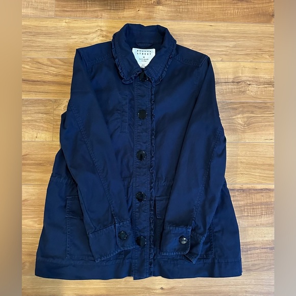 Kate Spade Dark Blue Utility Jacket - Picture 14 of 16